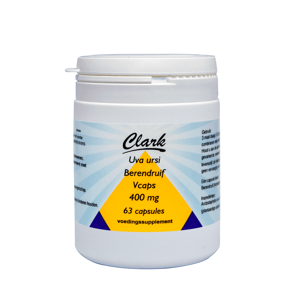 Afbeelding van Uva ursi 400 mg - 63 capsules