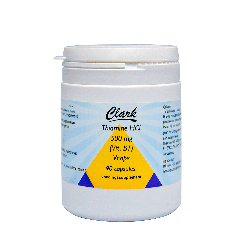 Afbeelding van Vitamine B1 500 mg - 90 capsules