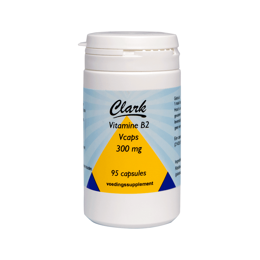 Afbeelding van Vitamin B2 300 mg - 95 capsules