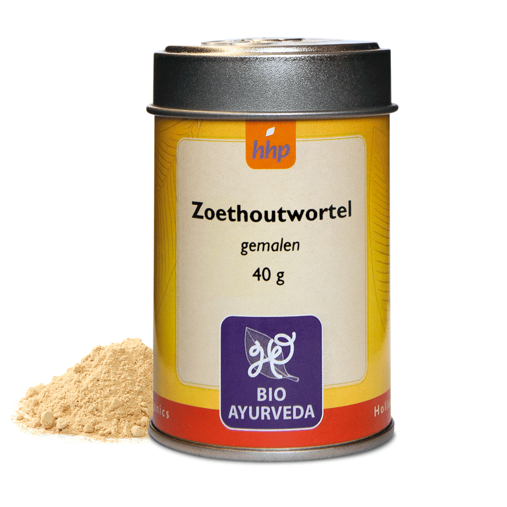 Afbeelding van Zoethoutwortel gemalen - 40 g