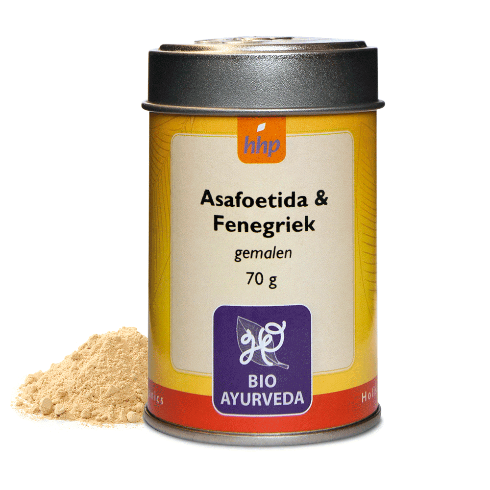 Afbeelding van Asafoetida & Fenegriek gemalen - 70 g