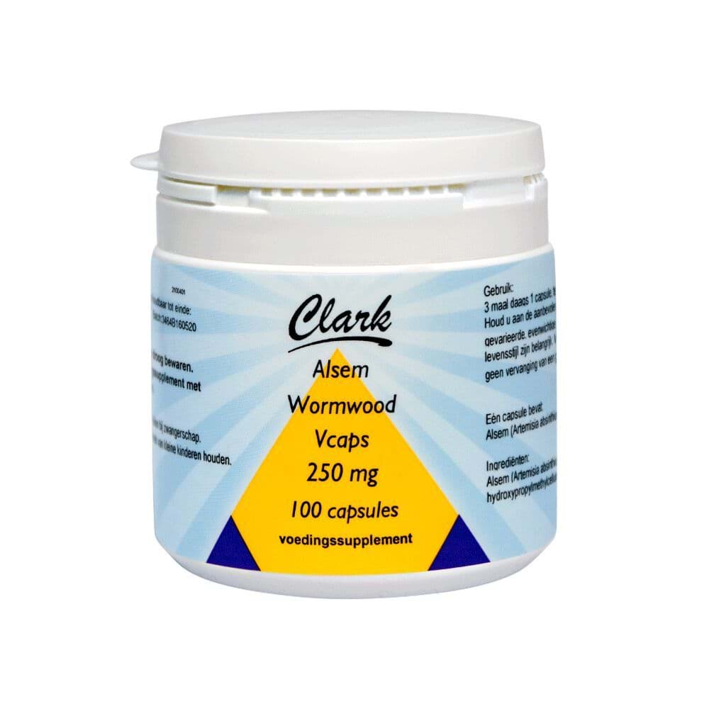 Afbeelding van Wermut Alsem 250 mg 100 caps