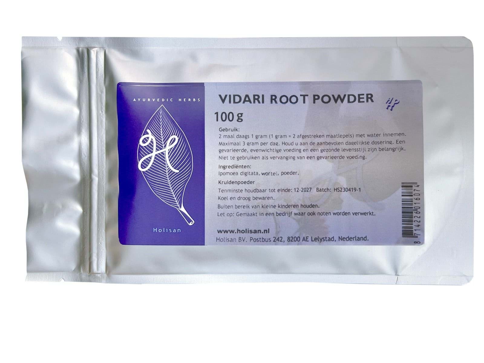 Afbeelding van Vidari Root Powder 100 g