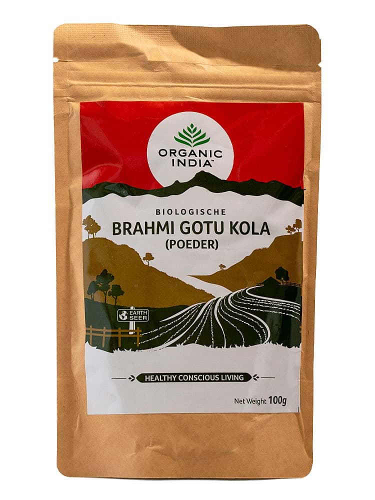 Afbeelding van Brahmi Gotu Kola Poeder BIO 100 G (OI)