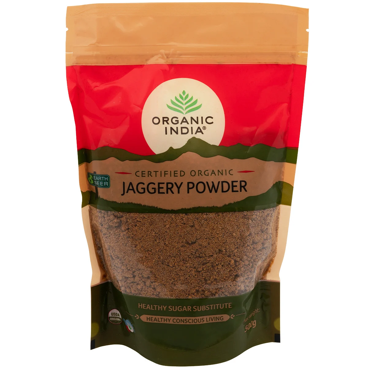 Afbeelding van Jaggery Powder BIO 500 G (OI)