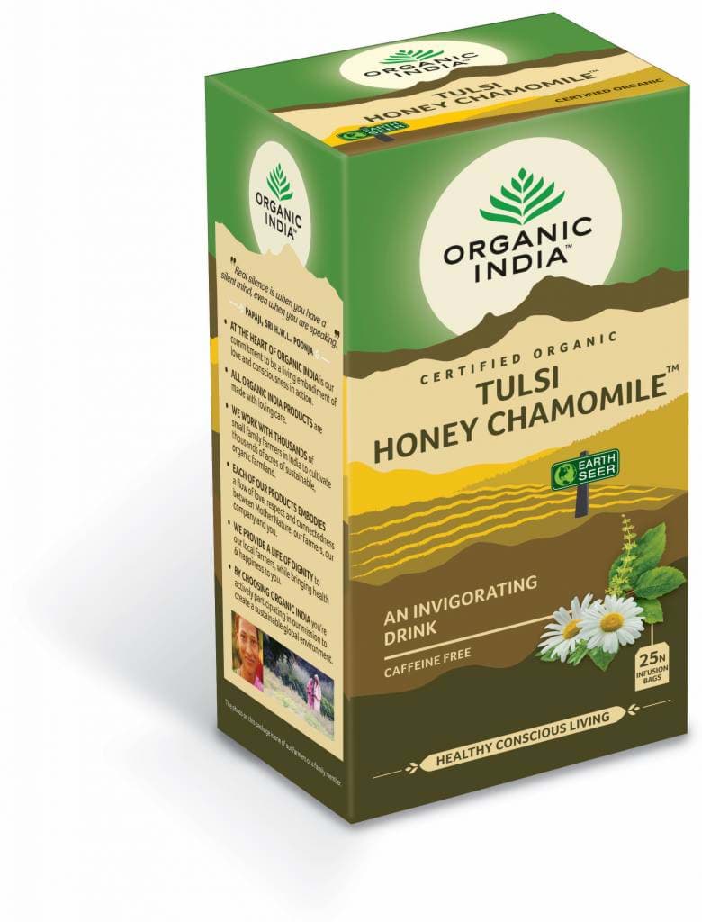 Afbeelding van Tulsi Honey Chamomile Thee BIO 25 st. (OI)