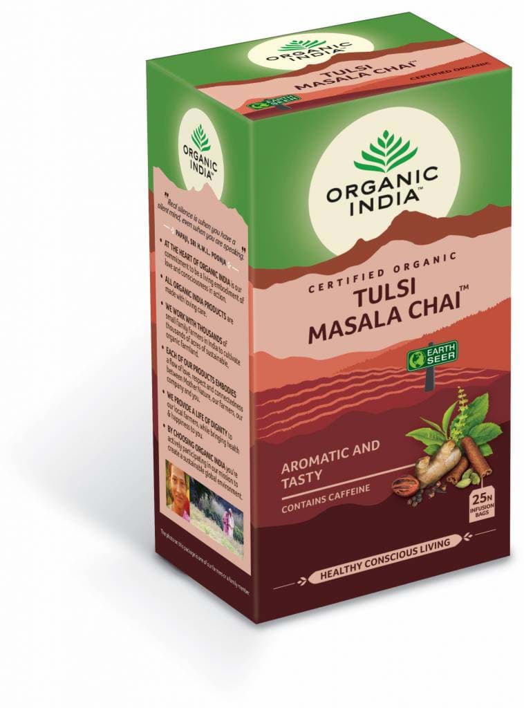 Afbeelding van Tulsi Masala Chai Thee BIO 25 st. (OI)
