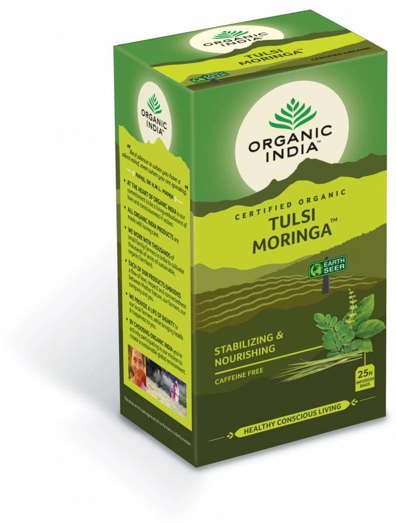 Afbeelding van Tulsi Moringa Thee BIO 25 st. (OI)