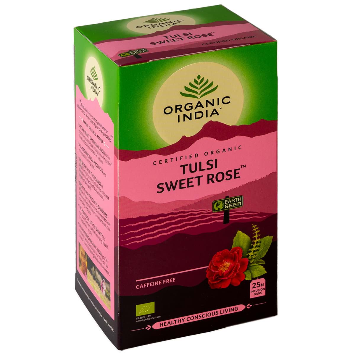 Afbeelding van Tulsi Sweet Rose Thee BIO 25 st. (OI)