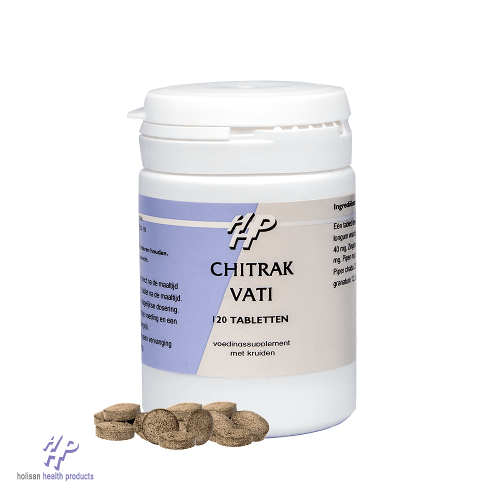Afbeelding van Chitrak Vati - 120 tabletten